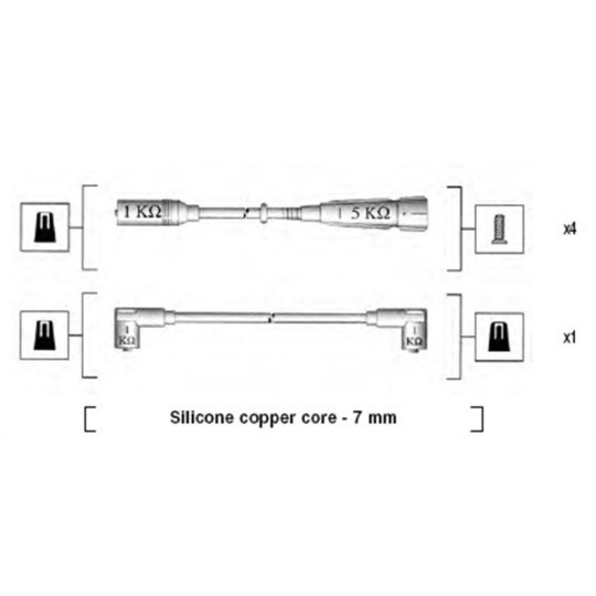 941175080751 - Ignition Cable Kit 