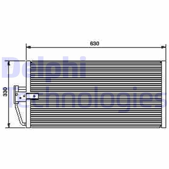 TSP0225409 - Kondensaator, kliimaseade 