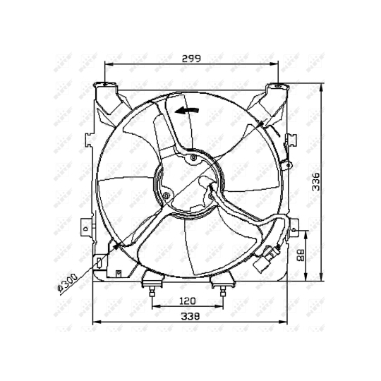 47041 - Fan, radiator 