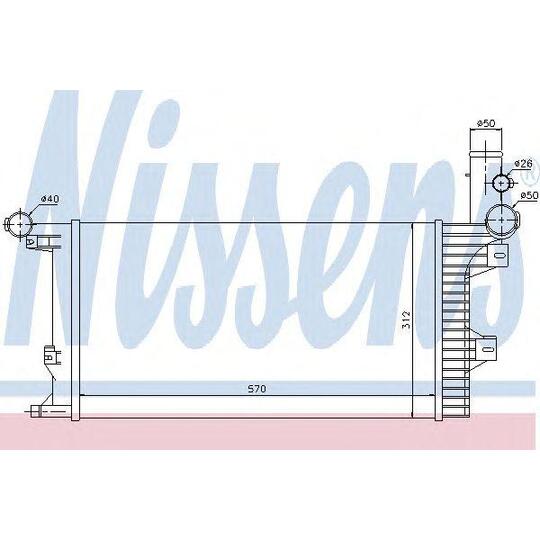 97023 - Intercooler, charger 