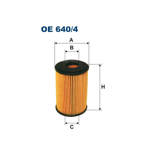 OE 640/4 - Oil filter 