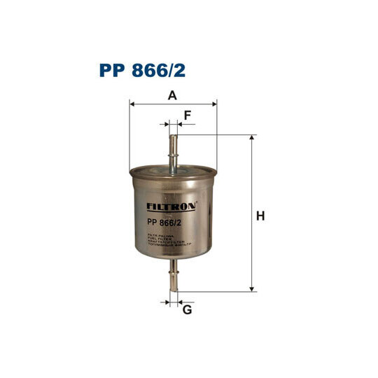 PP 866/2 - Bränslefilter 
