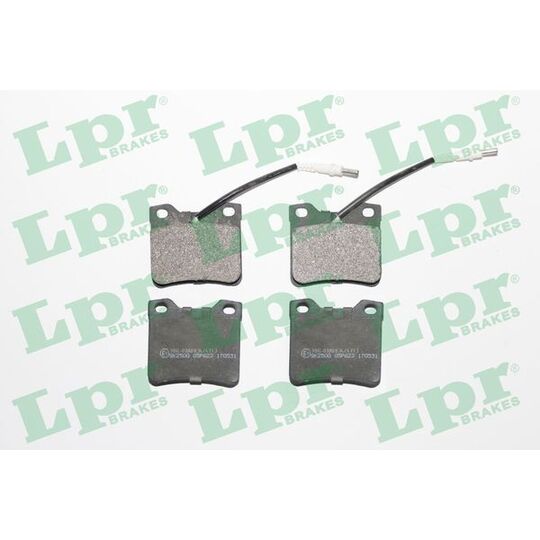 05P623 - Brake Pad Set, disc brake 