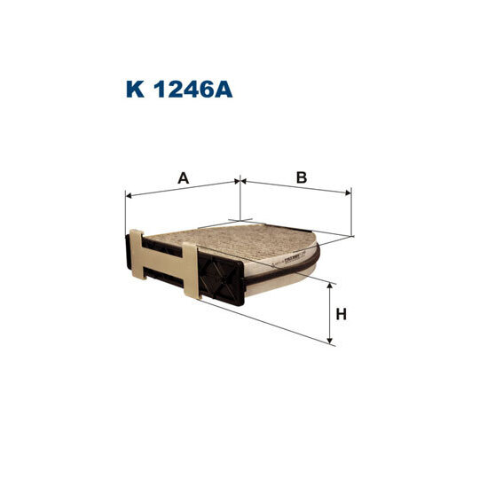 K 1246A - Filter, interior air 