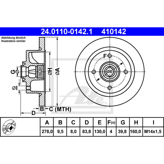 24.0110-0142.1 - Brake Disc 