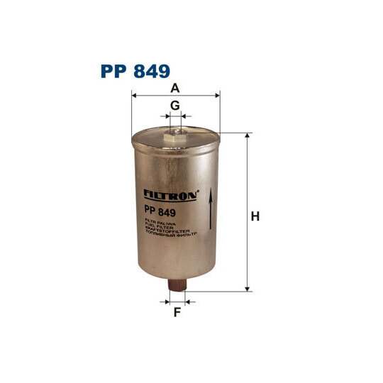 PP 849 - Fuel filter 