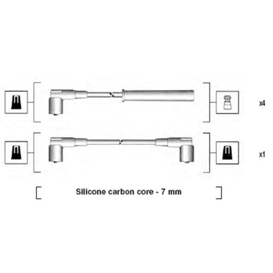 941215120797 - Ignition Cable Kit 