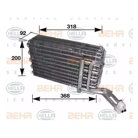 8FV 351 210-081 - Evaporator, air conditioning 