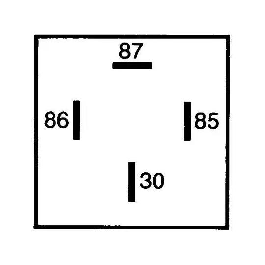 4RA 007 865-031 - Relay, main current 