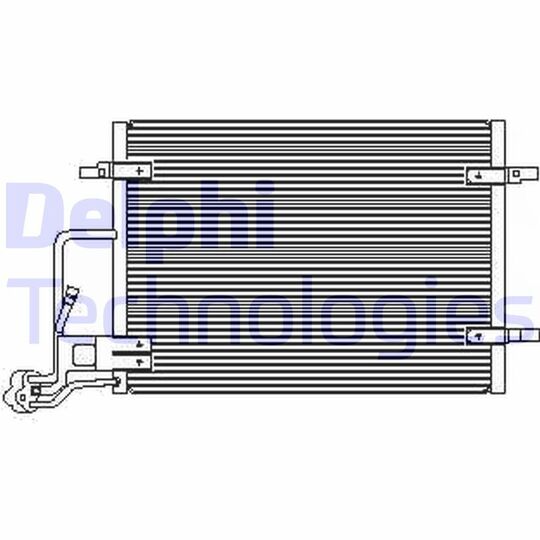 TSP0225453 - Condenser, air conditioning 