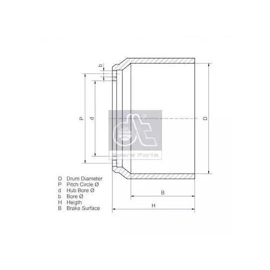 5.21207 - Brake Drum 