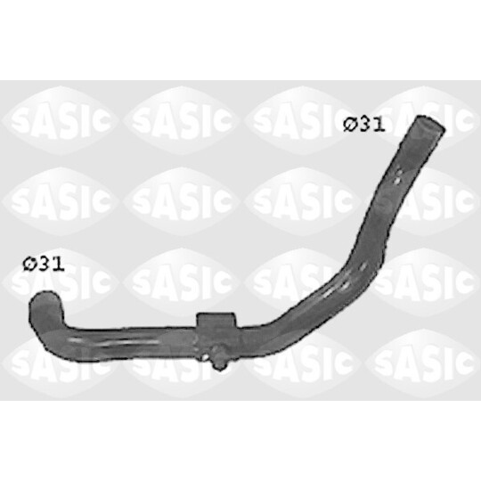 SWH4332 - Radiator Hose 