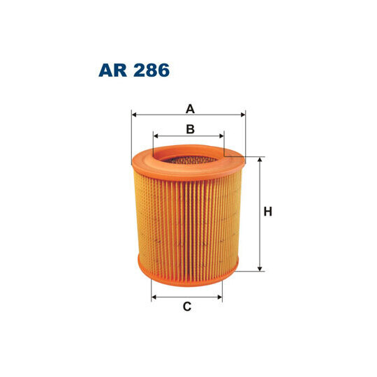 AR 286 - Air filter 