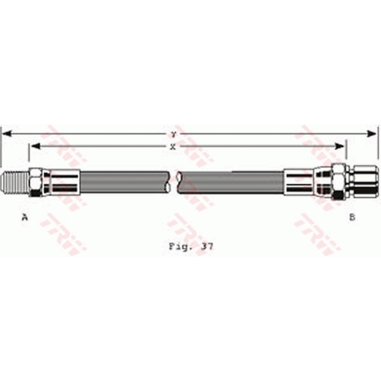 PHB151 - Brake Hose 