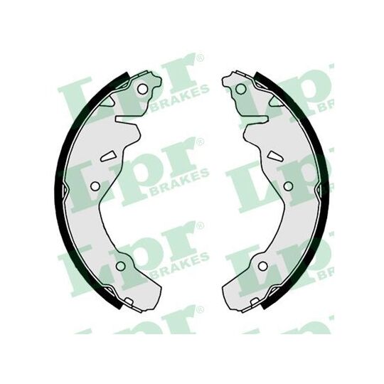 09180 - Brake Shoe Set 