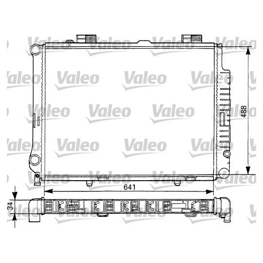 731291 - Radiator, engine cooling 