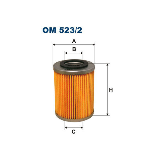 OM 523/2 - Oil filter 