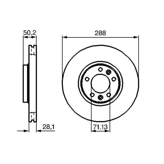 0 986 479 026 - Brake Disc 