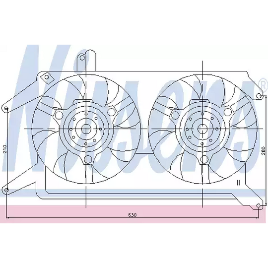 85116 - Fan, radiator 