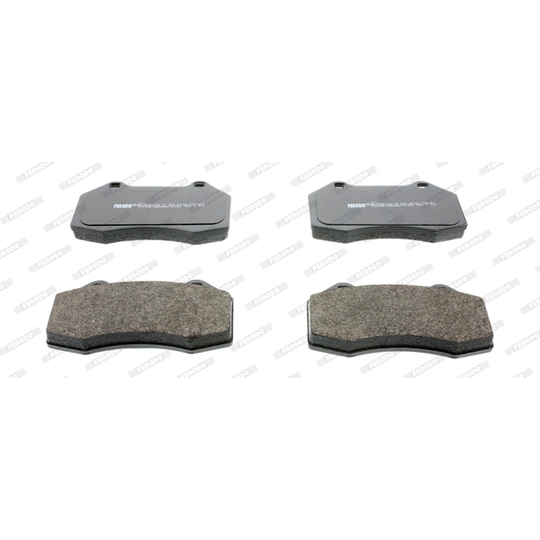 FDB1667 - Brake Pad Set, disc brake 