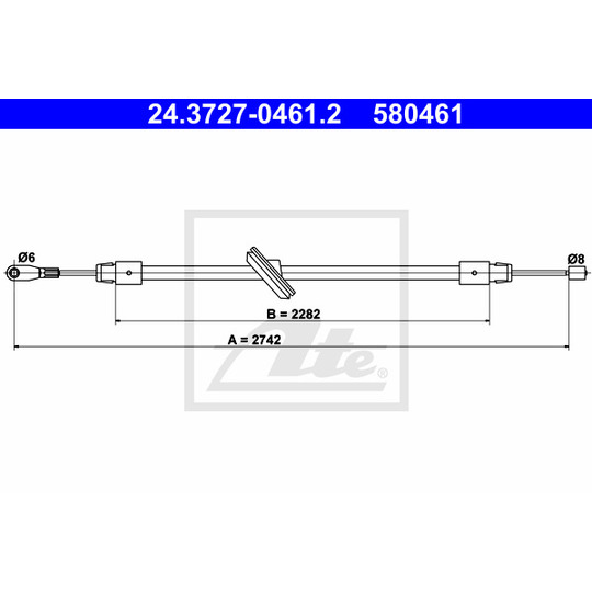 24.3727-0461.2 - Tross, seisupidur 