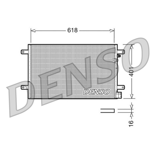 DCN02006 - Condenser, air conditioning 