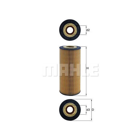 HX 77 - Hydraulic Filter, automatic transmission 