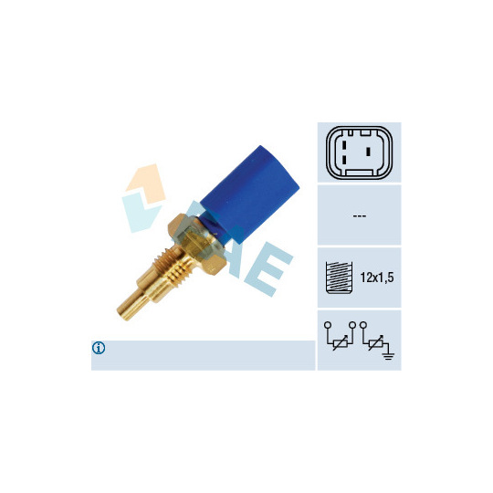 33722 - Sensor, coolant temperature 