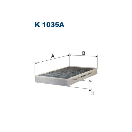 K 1035A - Filter, interior air 