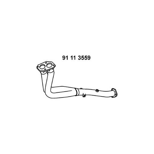 91 11 3559 - Exhaust pipe 