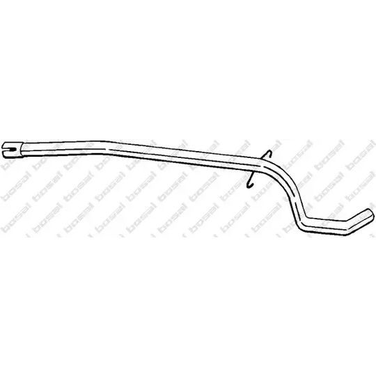 888-055 - Exhaust pipe 
