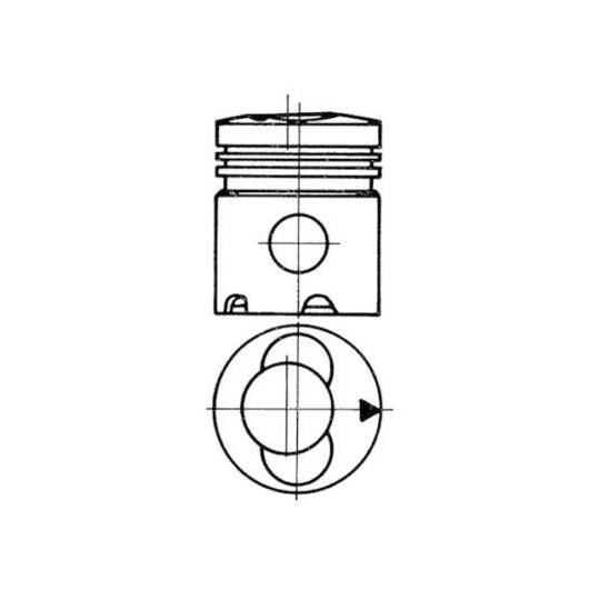 93535610 - Piston 