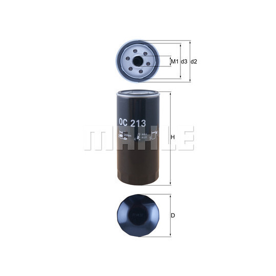 OC 213 - Oil filter 