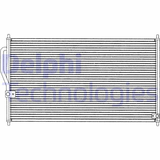 TSP0225206 - Condenser, air conditioning 
