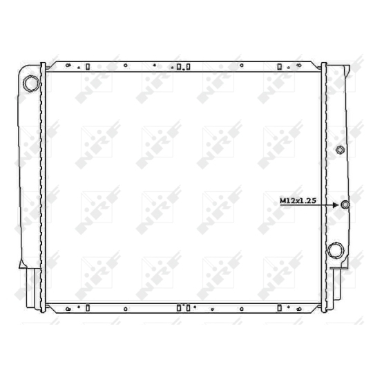 53997 - Radiator, engine cooling 