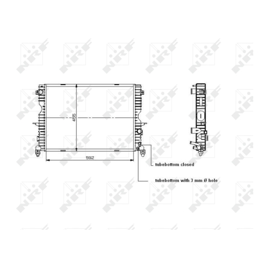 509729 - Radiaator, mootorijahutus 