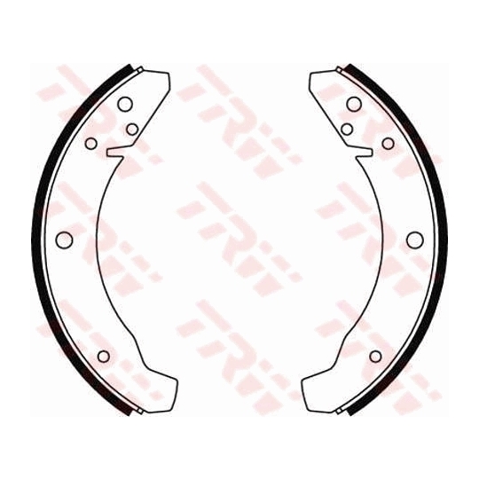 GS8025 - Brake Shoe Set 