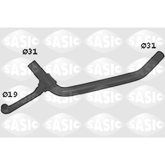 SWH6596 - Radiator Hose 