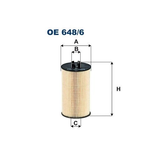 OE 648/6 - Oil filter 