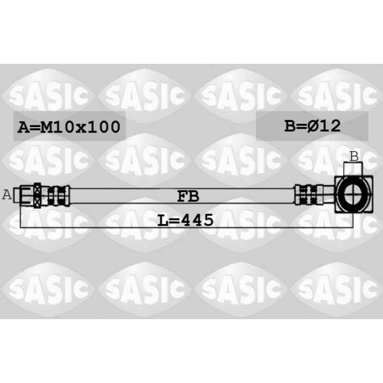 6606020 - Brake Hose 