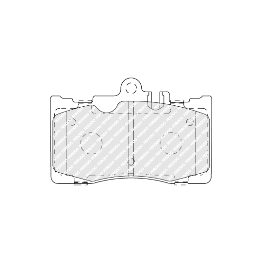FDB1688 - Brake Pad Set, disc brake 