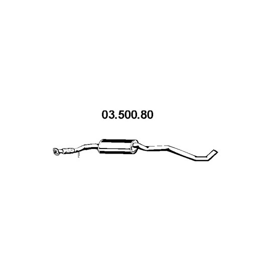 03.500.80 - Middle Silencer 