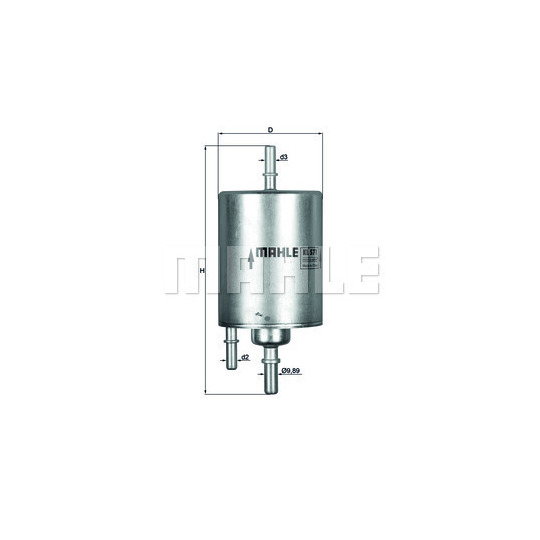KL 573 - Fuel filter 