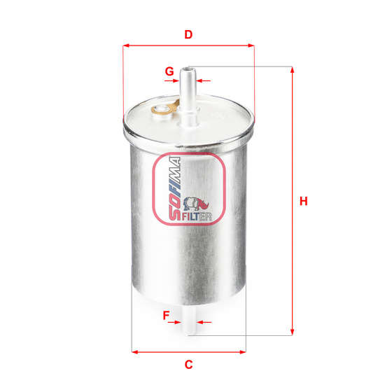 S 1835 B - Fuel filter 