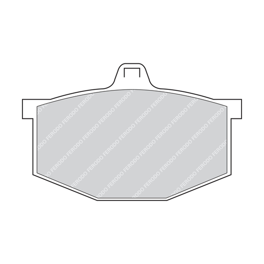 FDB176 - Brake Pad Set, disc brake 