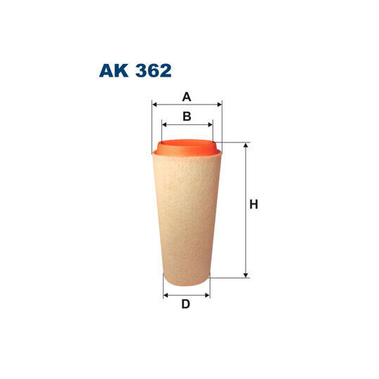 AK 362 - Air filter 