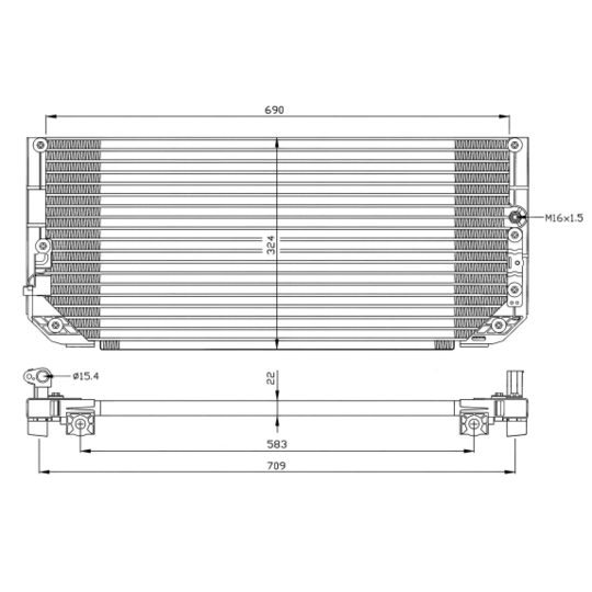 35282 - Condenser, air conditioning 