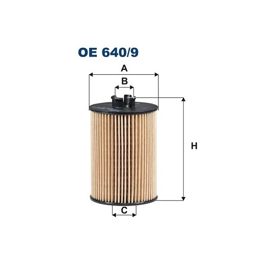 OE 640/9 - Oil filter 