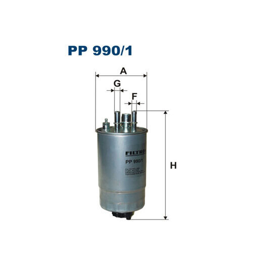 PP 990/1 - Kütusefilter 