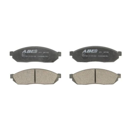 C14004ABE - Brake Pad Set, disc brake 